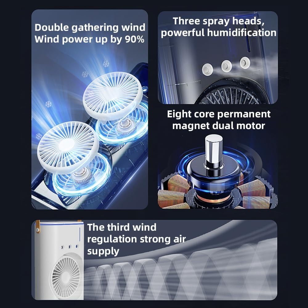 Portable Water Mist Fan