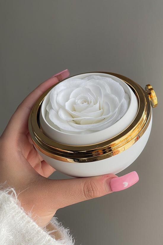 Rose Shaped Jewelry Storage