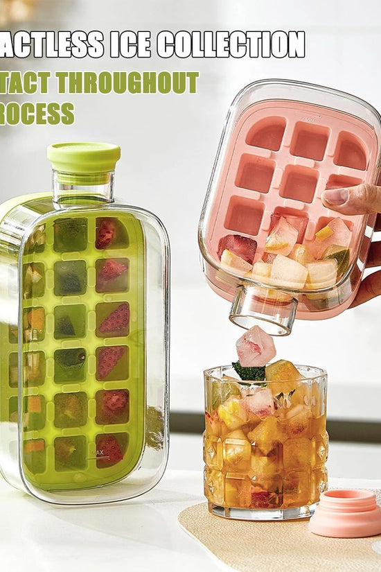 2-in-1 Ice Cube Tray Water Bottle